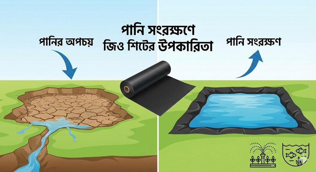 পানি সংরক্ষণে জিও শিটের উপকারিতা | Benefits of Geo Sheet in Fish Farming