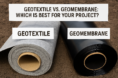 জিও টেক্সটাইল বনাম জিও মেমব্রেন: কোনটি আপনার প্রজেক্টের জন্য সেরা?