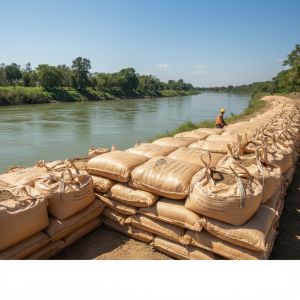 হাই-স্ট্রেন্থ জিও ব্যাগ - নদী ও উপকূলীয় বাঁধ রক্ষা সলিউশন