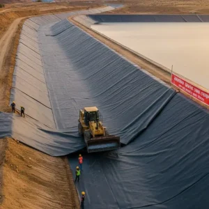 ফ্লেক্সিবল পিভিসি জিও মেমব্রেন - ড্যাম ও ক্যানেল লাইনিং এর জন্য সেরা